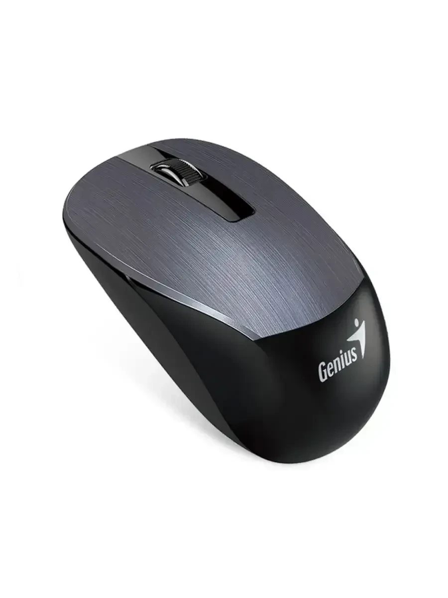 Мышь Genius NX-7015 беспроводная 2.4Ghz, серая — 2