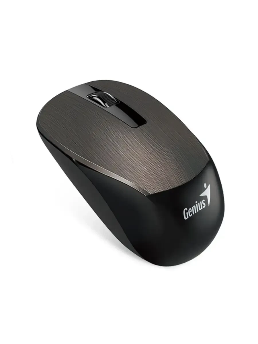 Мышь Genius NX-7015 беспроводная, 2.4Ghz, коричневая — 3