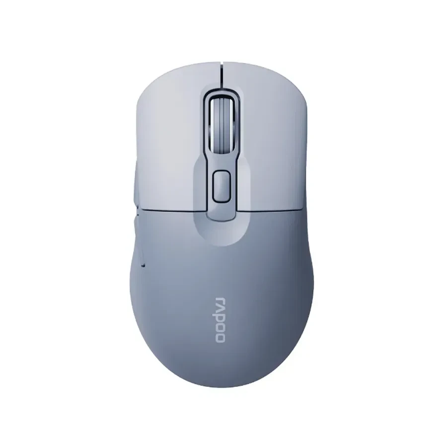 Мышь Rapoo M308 Silent, Bluetooth/2.4ГГц, 2400dpi, голубой — 2