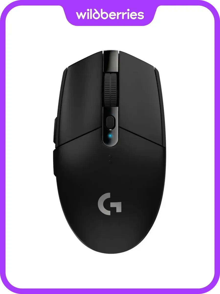 Игровая мышь Logitech G305 LIGHTSPEED, черная, беспроводная