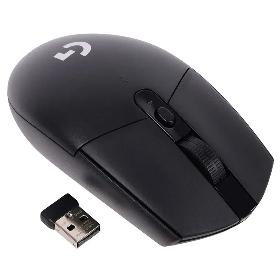 Игровая мышь Logitech G305 LIGHTSPEED, черная, беспроводная — 2