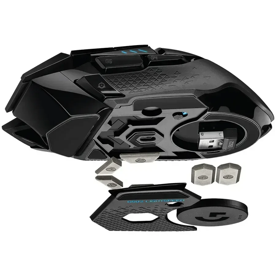 Игровая мышь Logitech G502 X LIGHTSPEED, черная, 2.4ГГц — 3