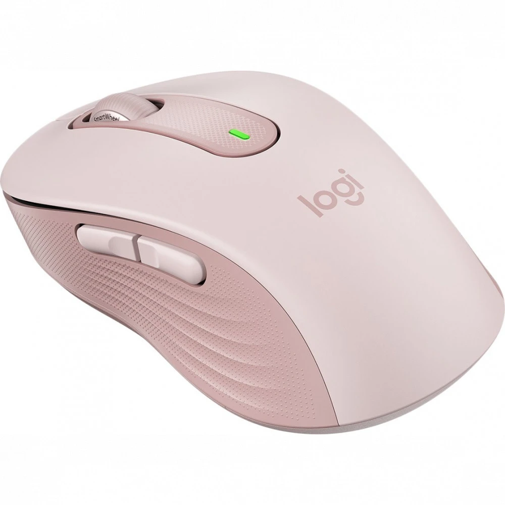 Мышь Logitech M650 Signature, розовая, Bluetooth — 2