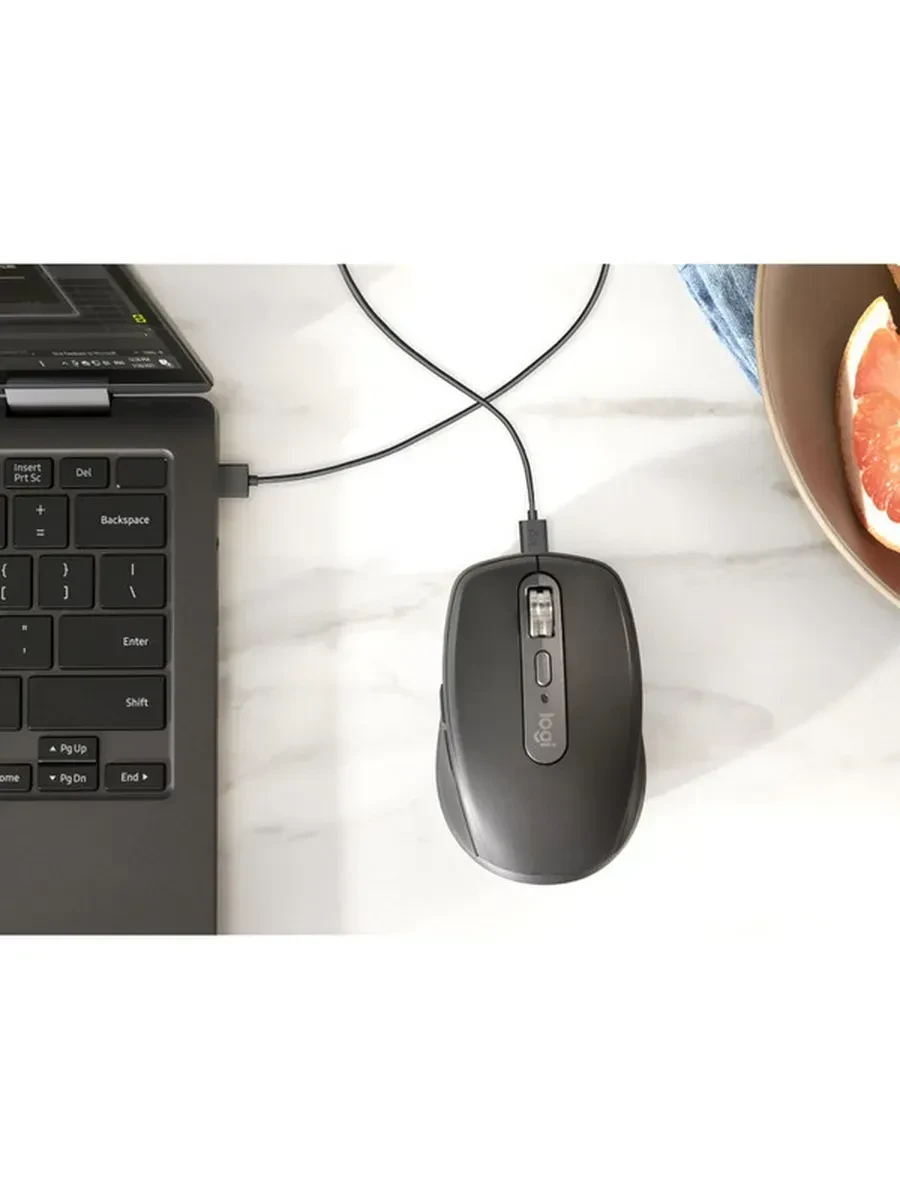 Мышь Logitech MX Anywhere 3S, графитовая, Bluetooth — 4