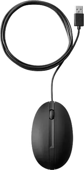 Мышь HP 9VA80A6, оптическая, проводная, 320M