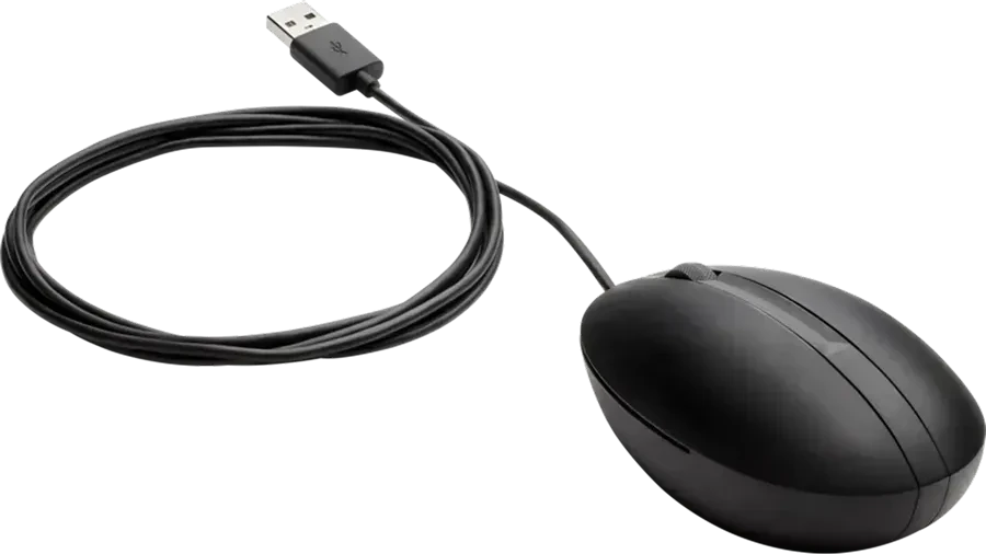 Мышь HP 9VA80A6, оптическая, проводная, 320M — 3