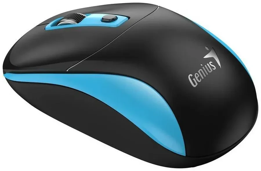 Мышь Genius NX-7123 чёрная+синяя, 2.4GHz, 1200dpi — 3