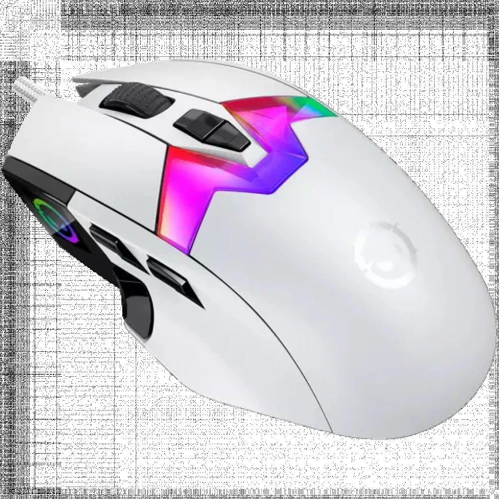 Мышь LORGAR MSP80 8000 Hz Pro, белая — 4