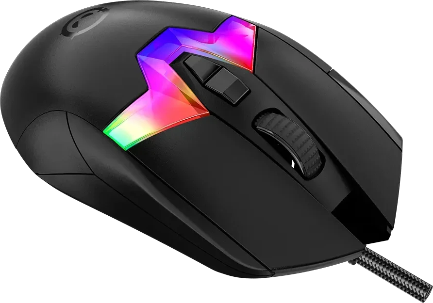 Мышь LORGAR MSP80 8000 Hz Pro, чёрная