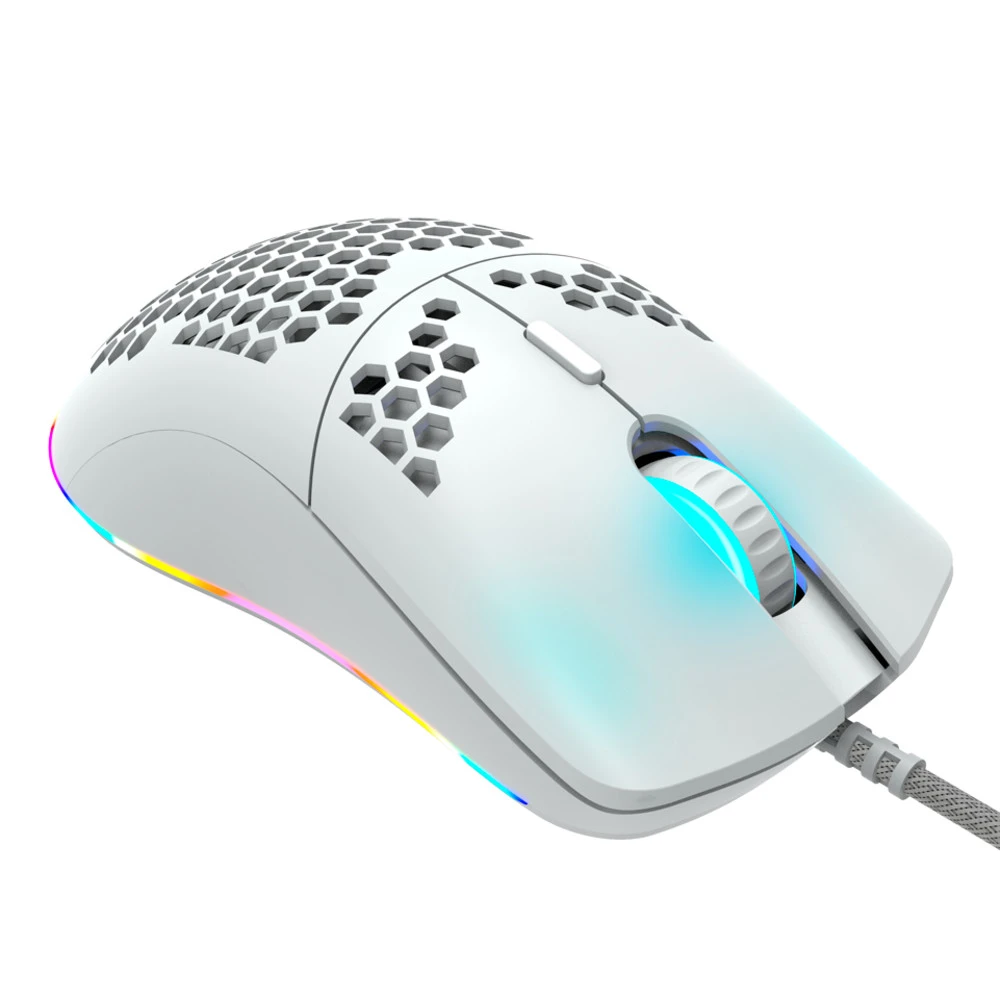 Мышь CANYON Puncher GM-11, игровая, RGB, белая — 3