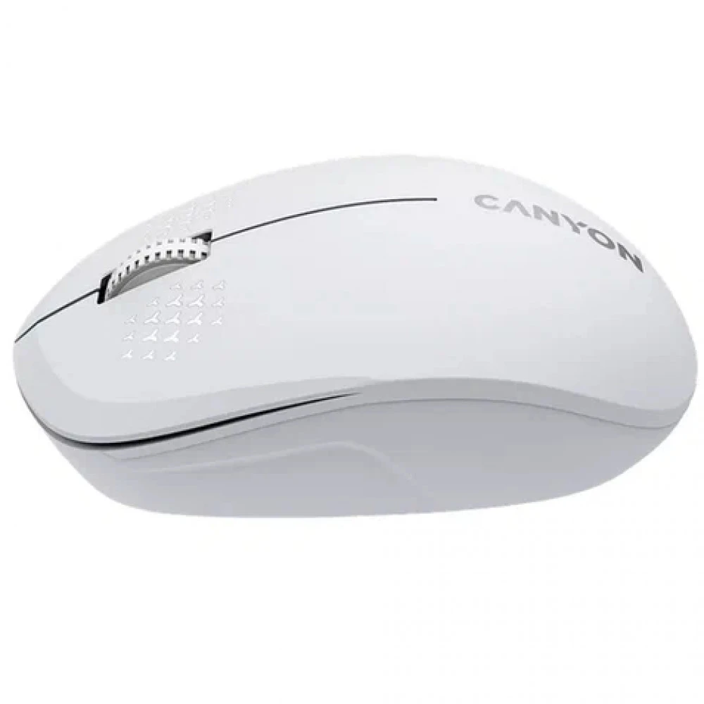 Мышь CANYON MW-04 Bluetooth, белая, 3 кнопки — 3