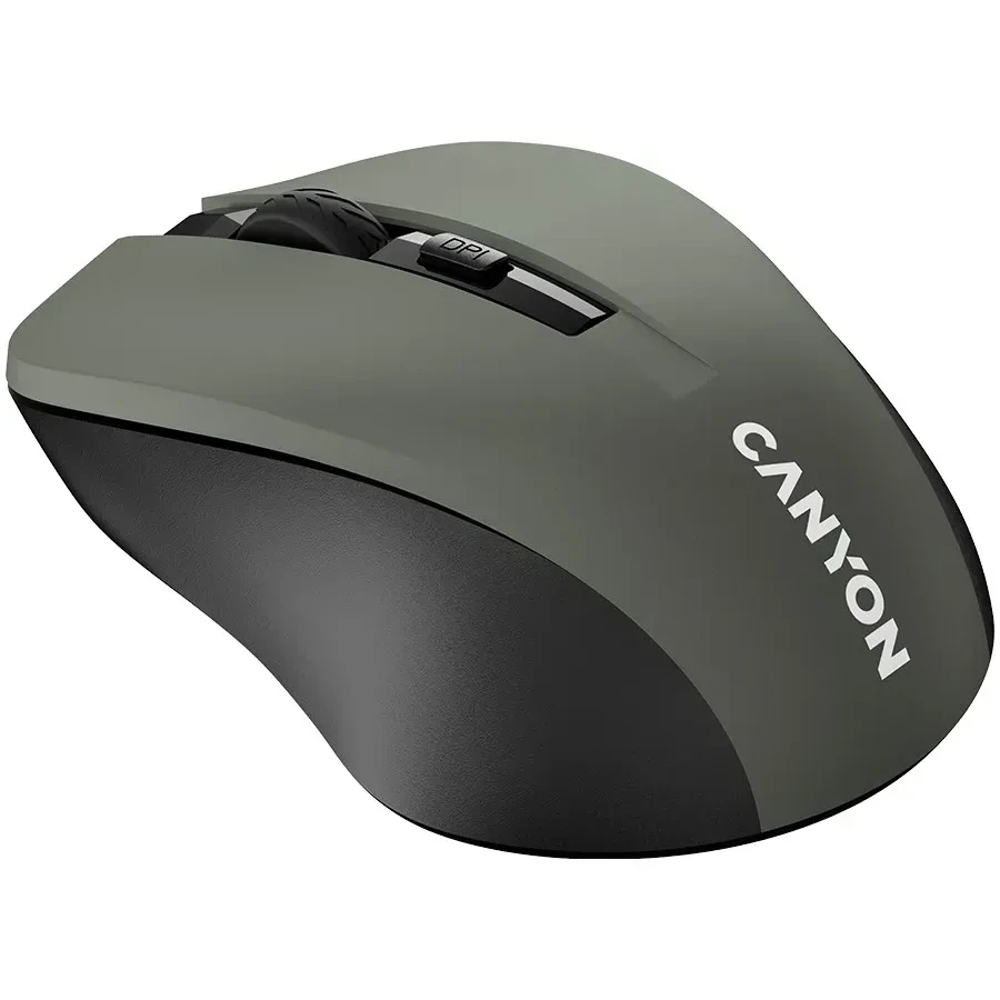 Мышь CANYON MW-1 беспроводная, серая — 2