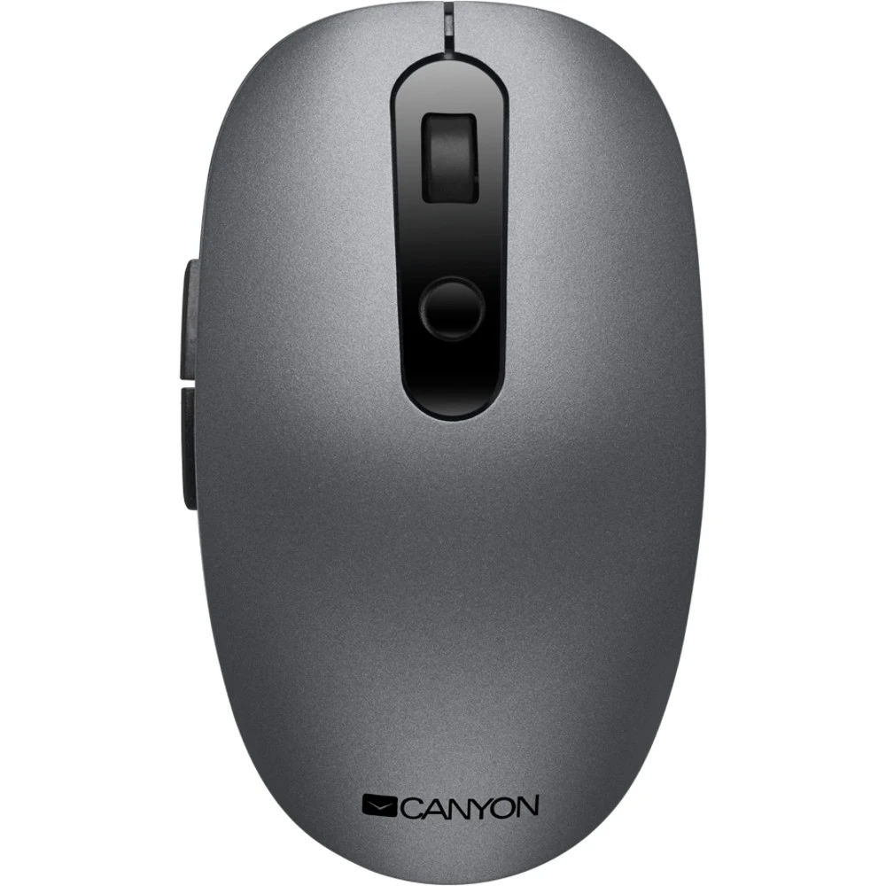 CANYON MW-9 мышь 2в1, 6 кнопок, серая — 2