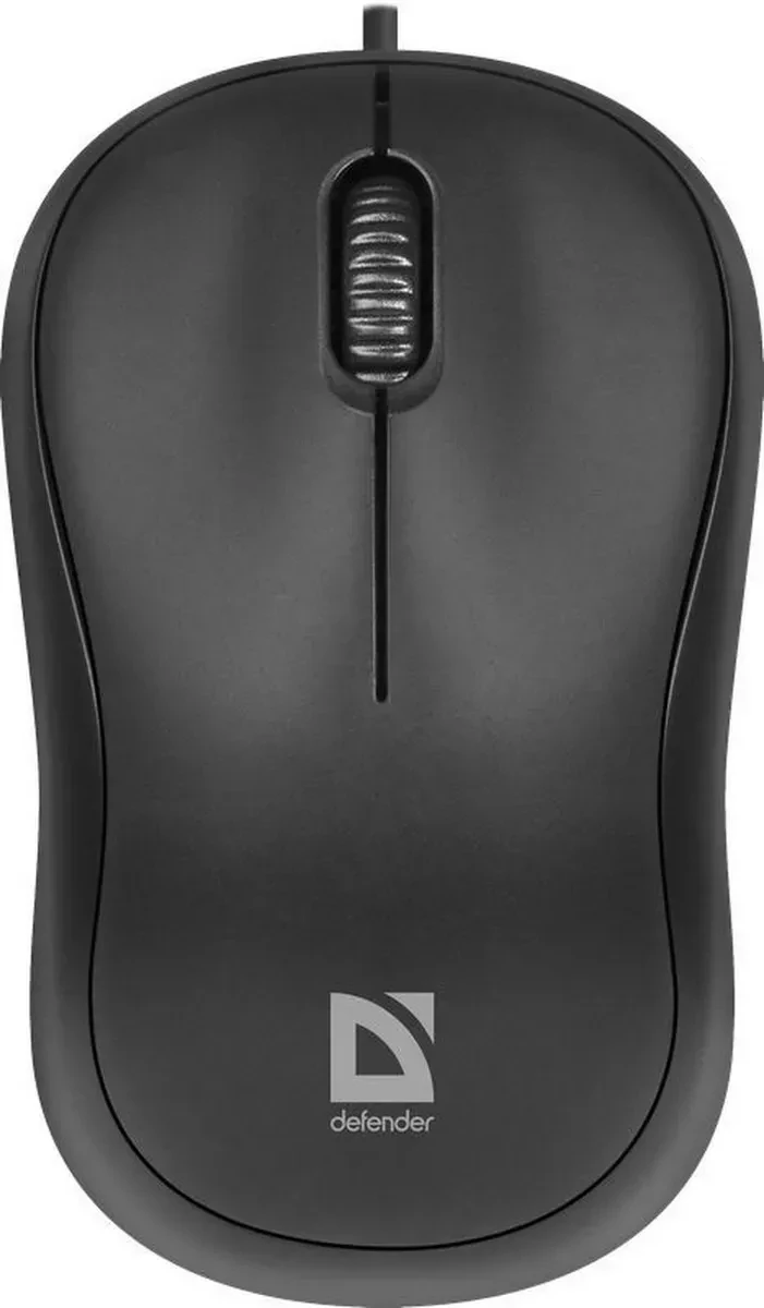 Мышь проводная Defender Patch MS-759 (Черный), USB 2кн