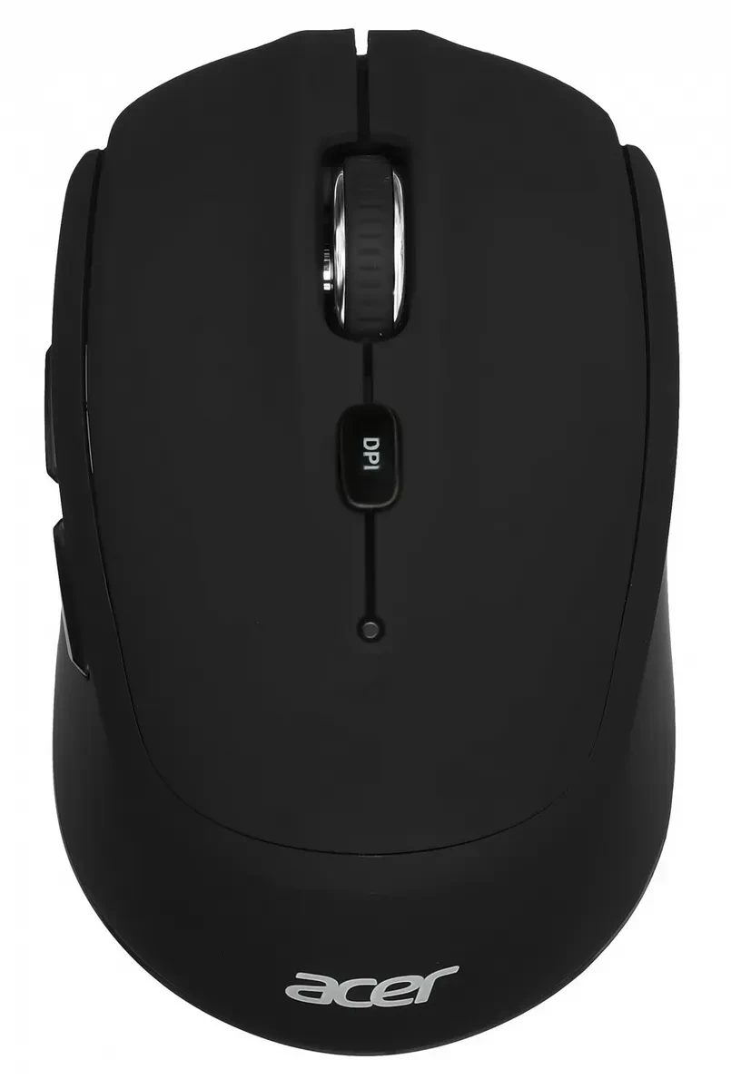 Мышь Acer OMR040, оптическая, 1600DPI, беспроводная, чёрная — 2