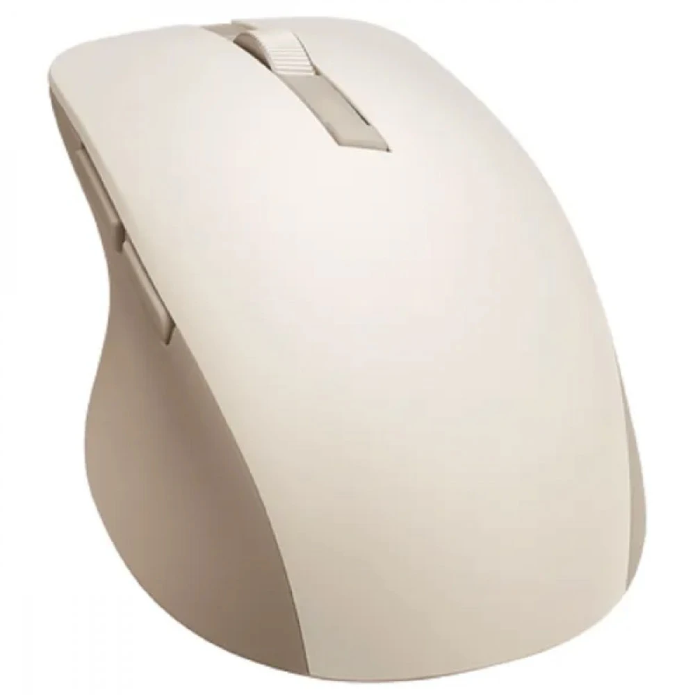 Мышь Asus SmartO Mouse MD200 Silent Plus, беспроводная, бежевая