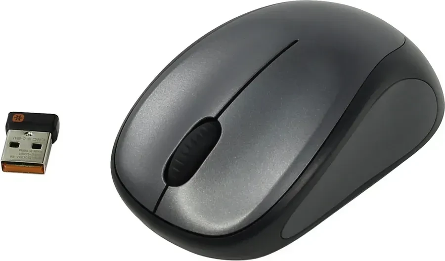 Мышь Logitech M235 Colt, беспроводная, серая, 1000dpi — 2