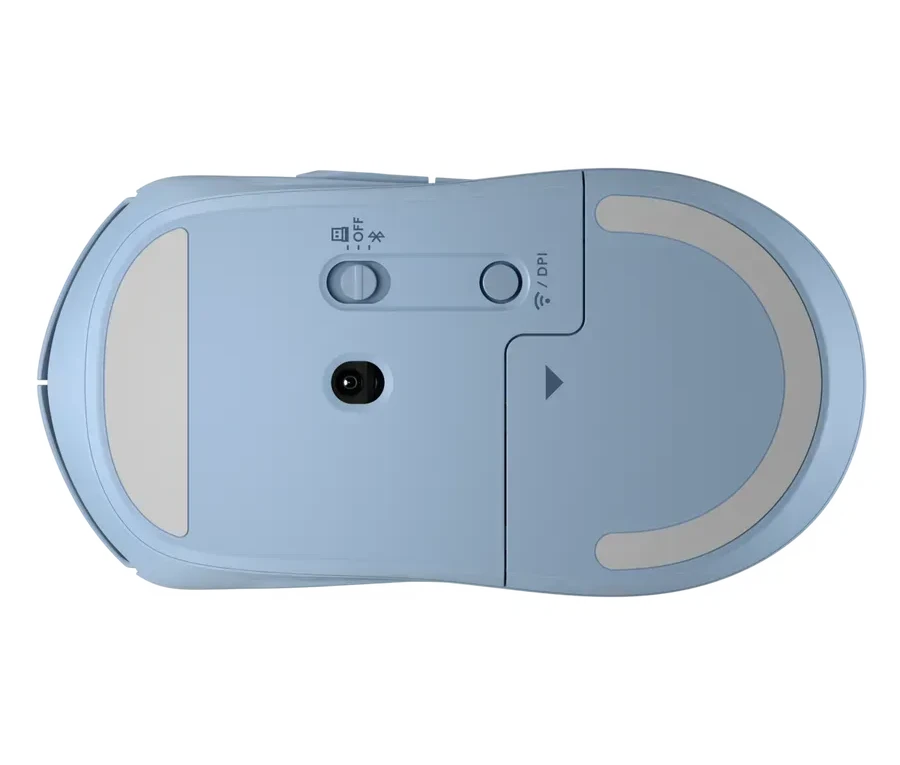 Мышь беспроводная HP 400 Quiet, синяя — 3