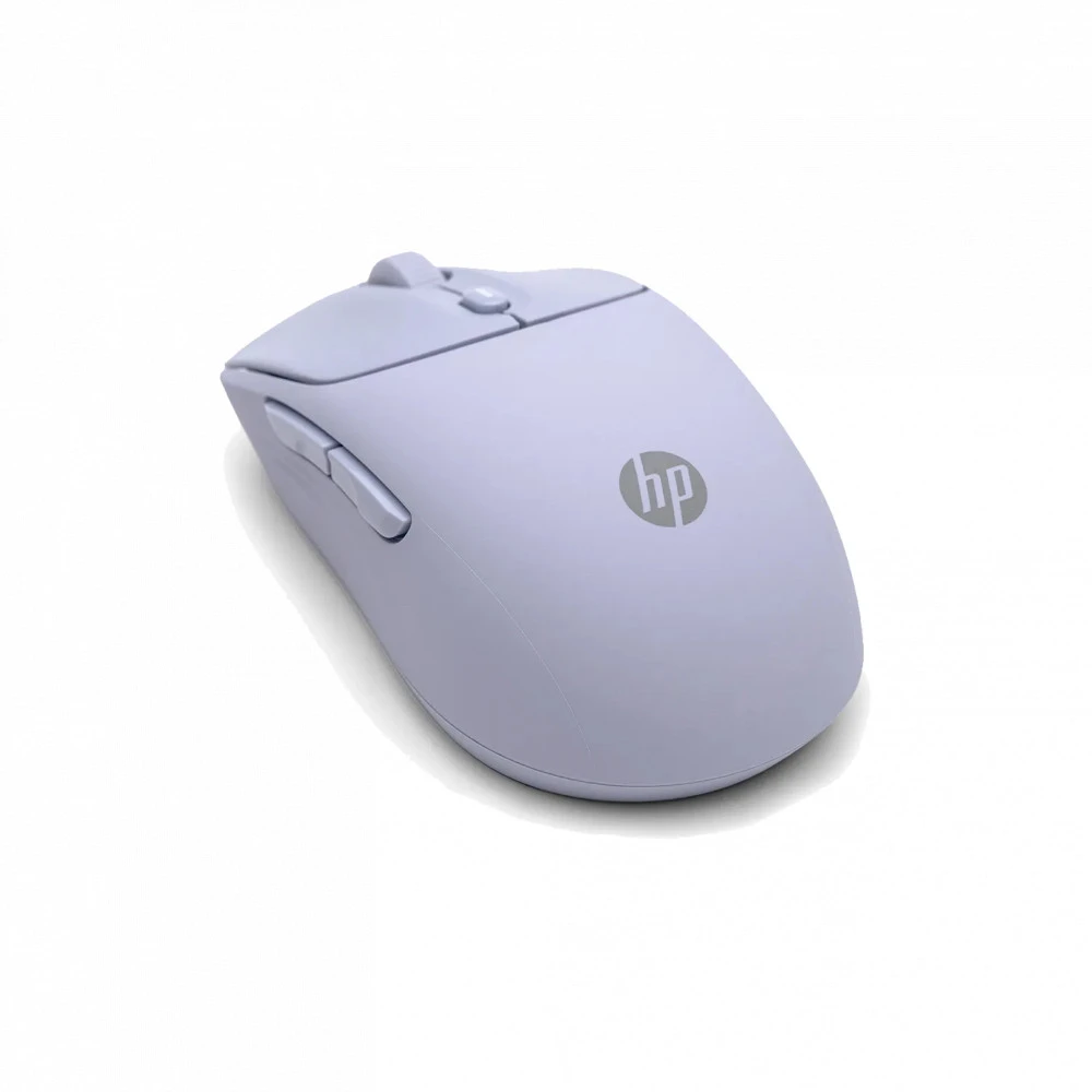Мышь беспроводная HP 400 Quiet, фиолетовая — 4