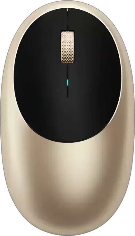 Мышь SATECHI M1 Bluetooth, золотая