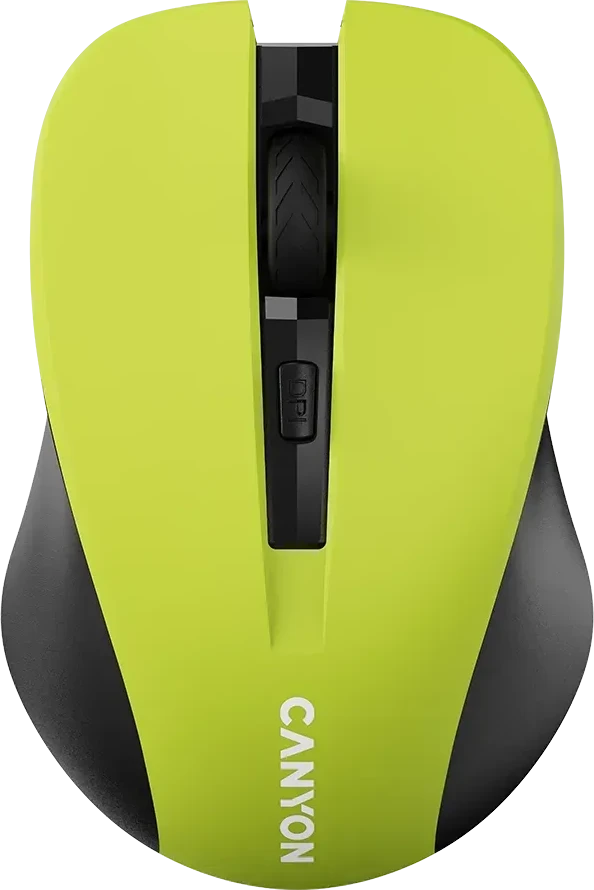 Мышь CANYON MW-1 беспроводная, желтая
