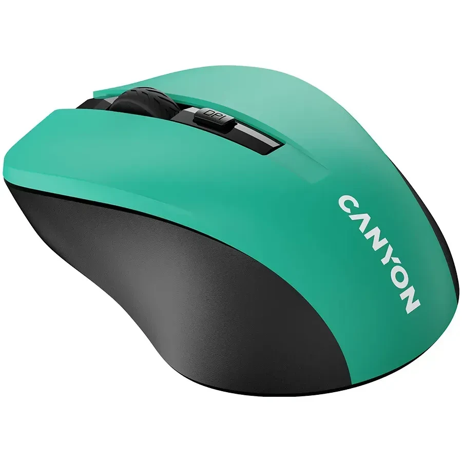 Мышь CANYON MW-1 беспроводная, зеленая — 2