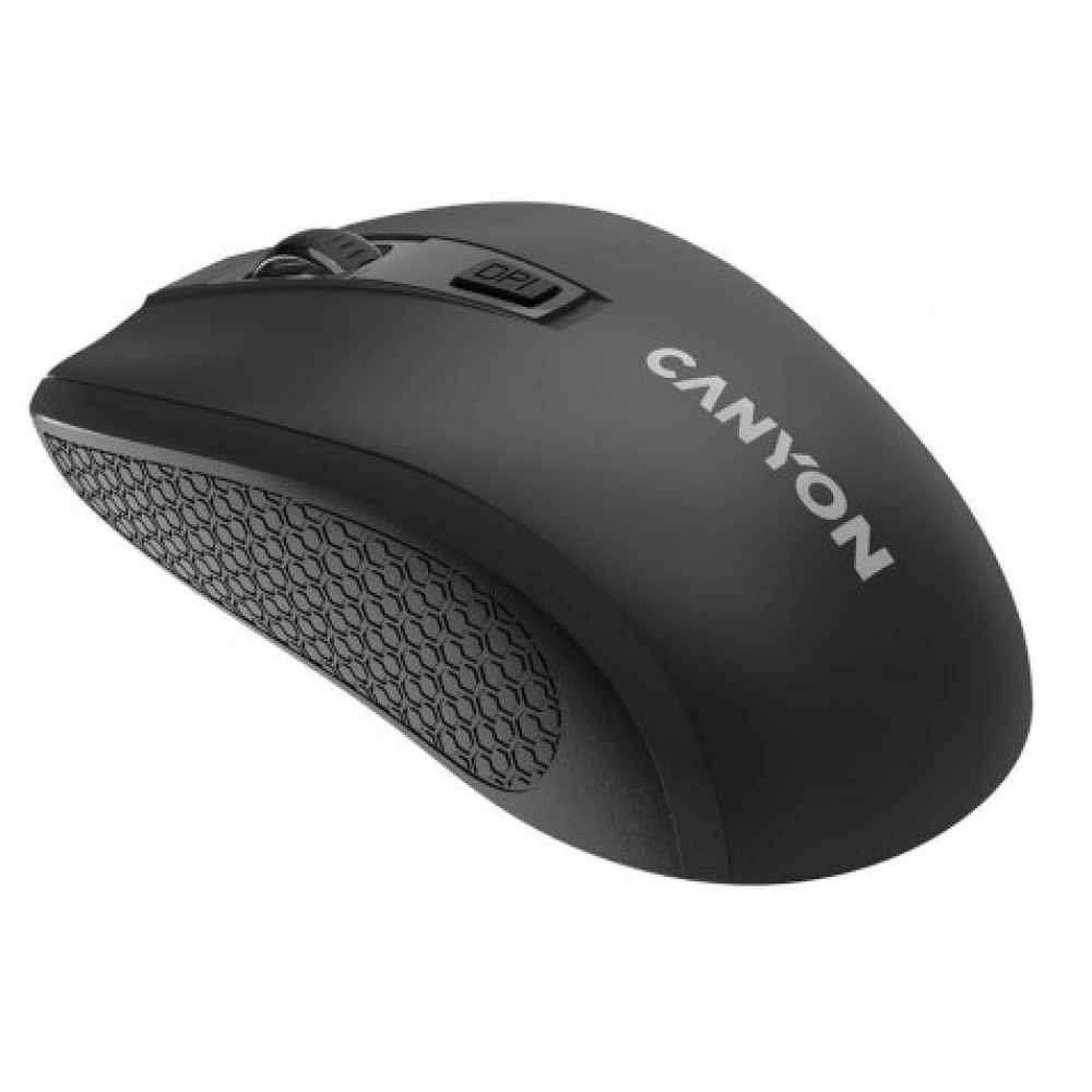 Мышь CANYON MW-7, 2.4GHz, 6 кнопок, DPI 800-1600, черная — 4