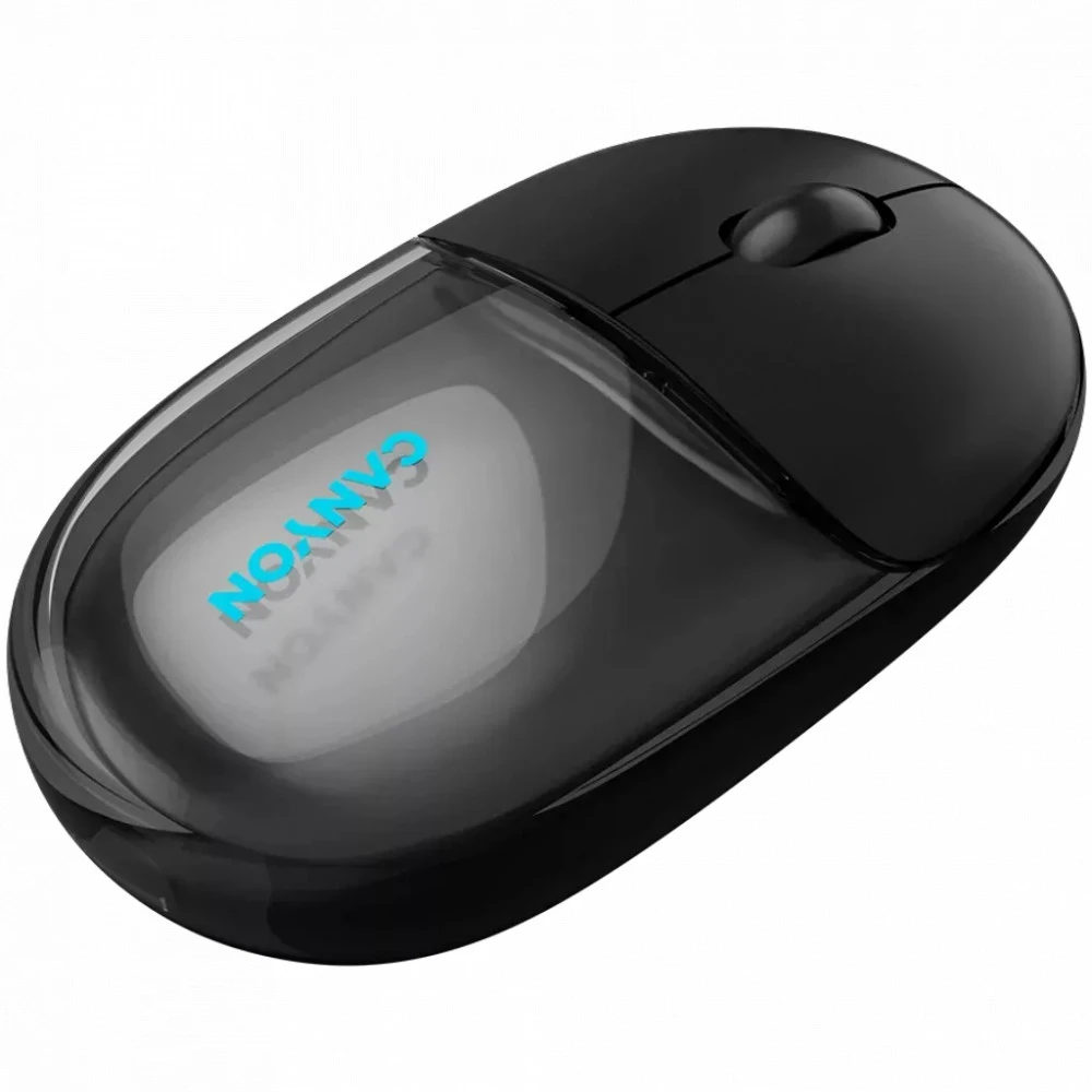 Мышь CANYON OnClick 24, BT/Wireless, прозрачно-чёрная — 5