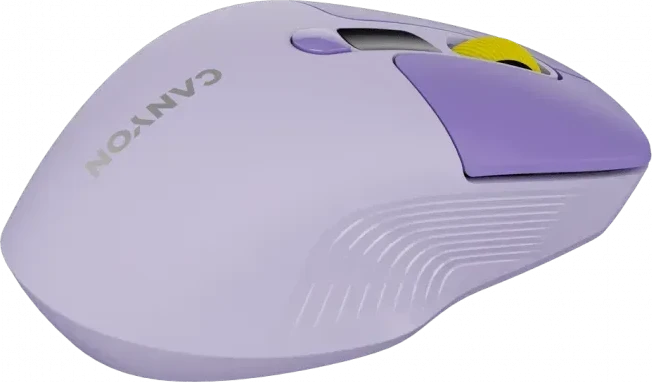 Мышь CANYON MW-26, бесшумная, фиолетовая — 3