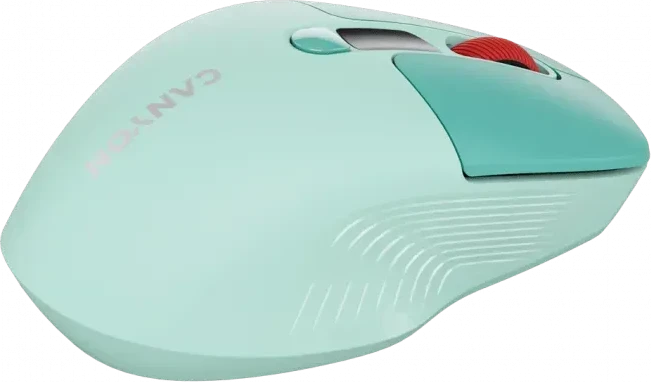 Мышь CANYON MW-26, бесшумная, зелёная — 4