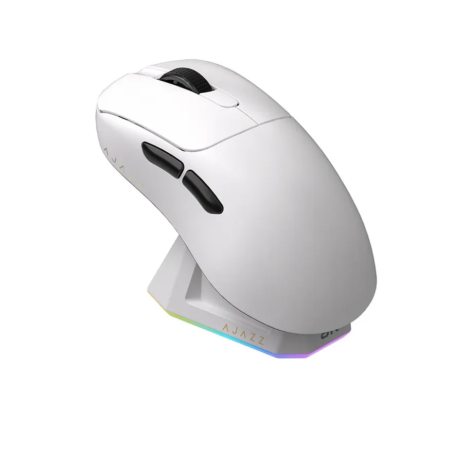 Мышь Ajazz AJ179 PRO, оптическая, 26000 DPI, белая — 2