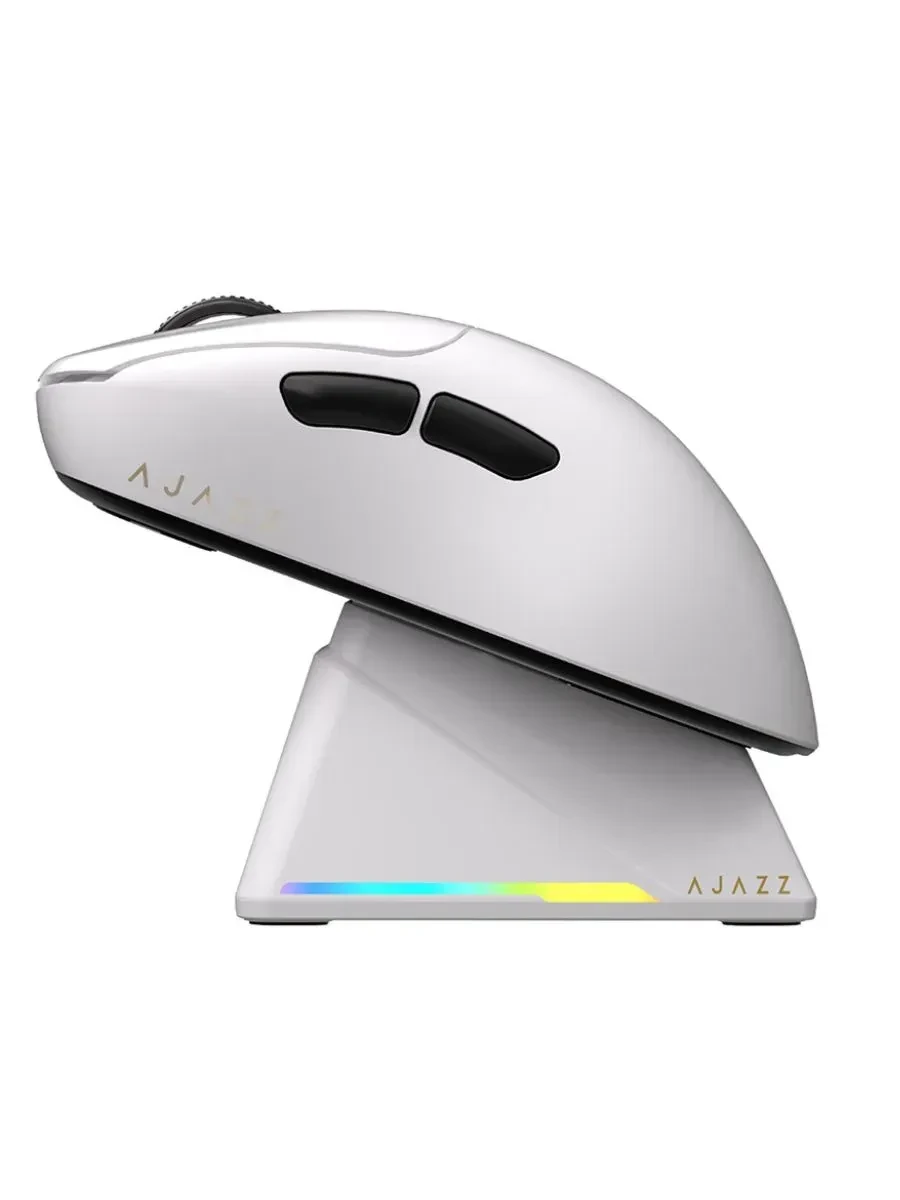Мышь Ajazz AJ179 APEX, оптическая, 42000 DPI, белая — 3