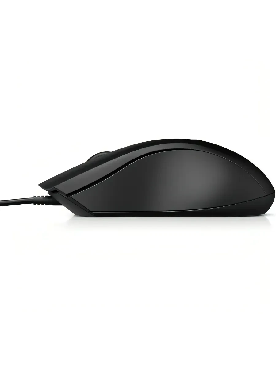 Мышь HP 100 BLK, проводная — 2