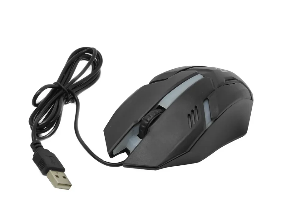 Мышь Defender Cyber MB-560L, проводная, оптическая, 1200 dpi, USB, чёрная — 4