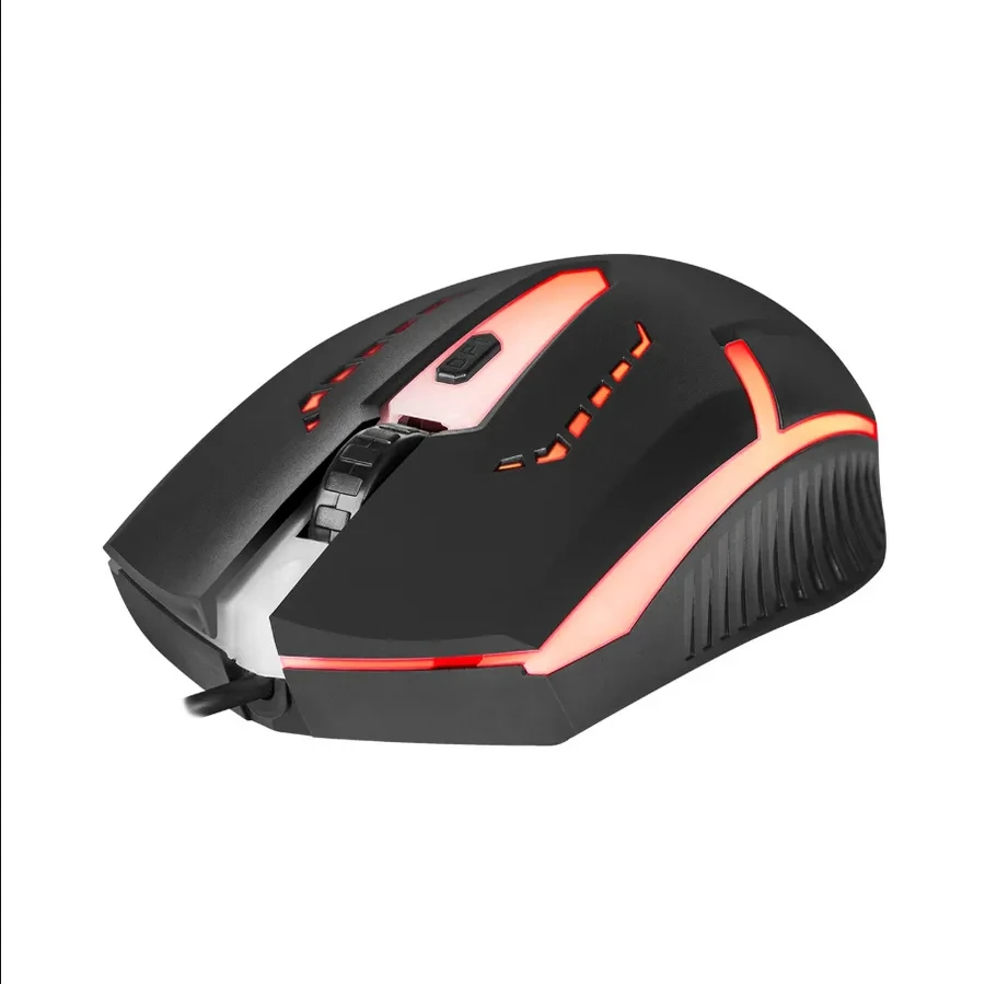 Мышь Defender Flash MB-600L, проводная, оптическая, 800-1200 dpi, USB, чёрная — 4