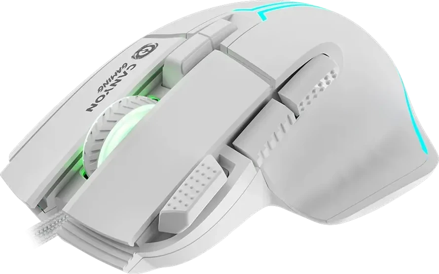 Игровая мышь CANYON Fortnax GM-636 RGB, белая