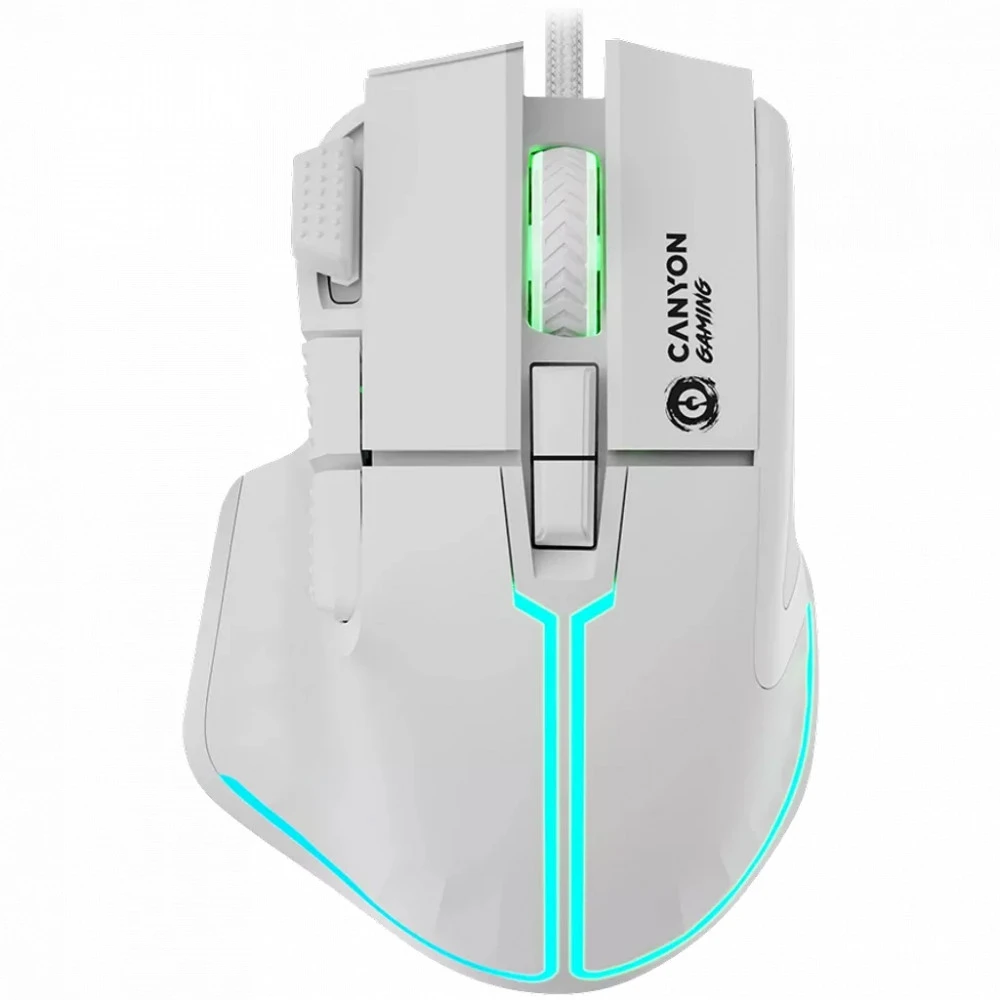 Игровая мышь CANYON Fortnax GM-636 RGB, белая — 5