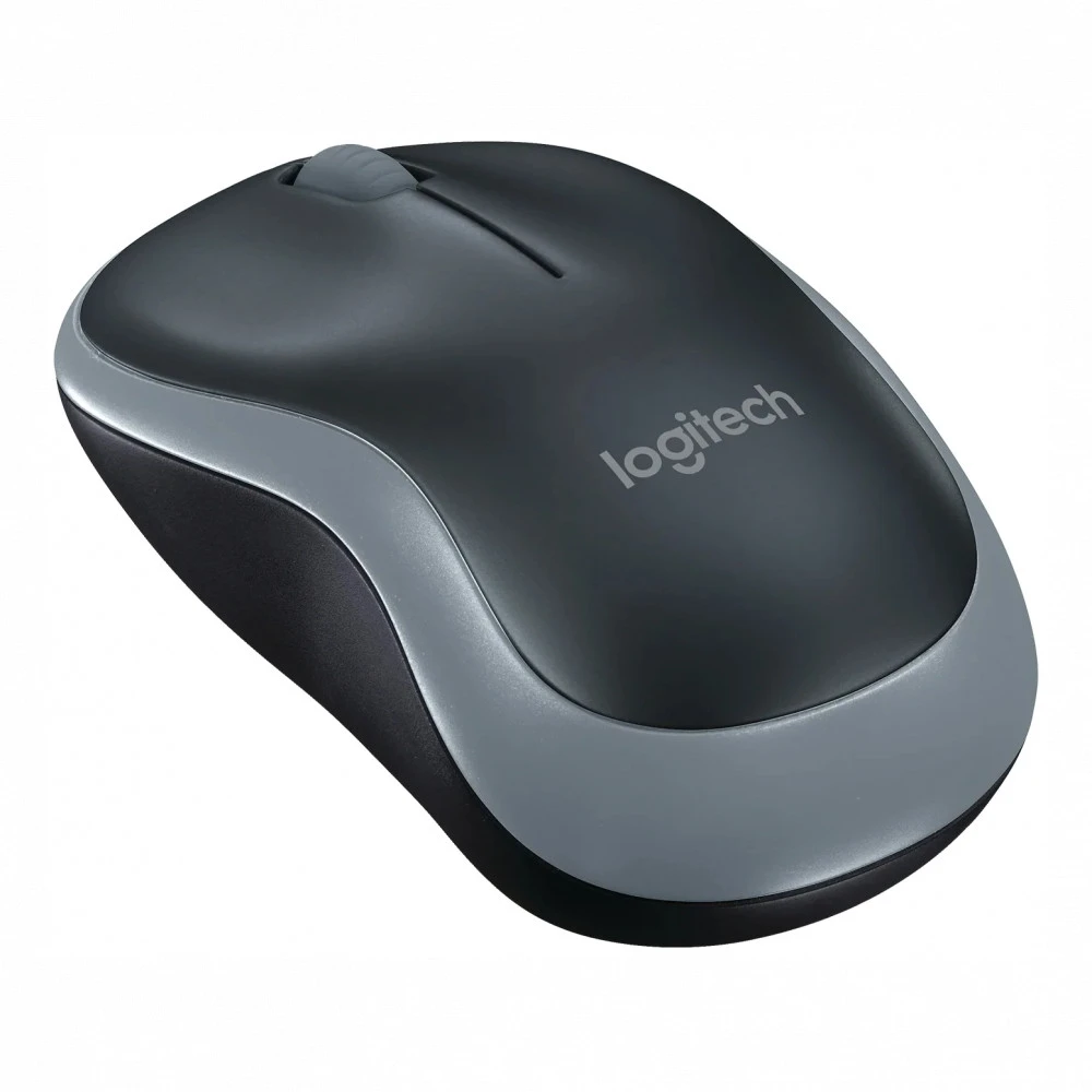 Мышь Logitech M185 Wireless, серая — 3