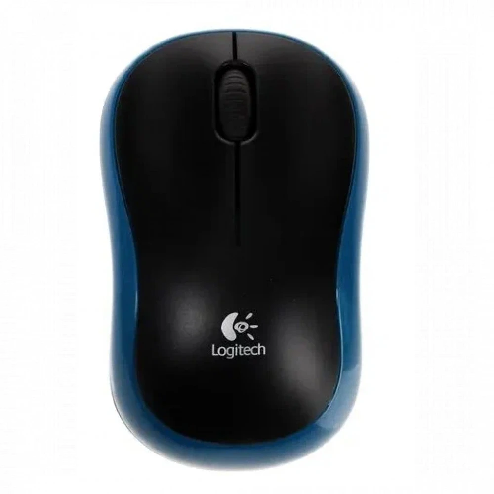 Мышь Logitech M185 Wireless, синяя — 3