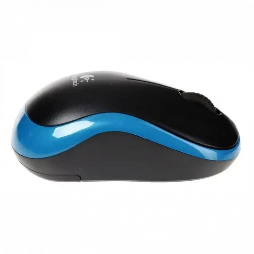 Мышь Logitech M185 Wireless, синяя — 4