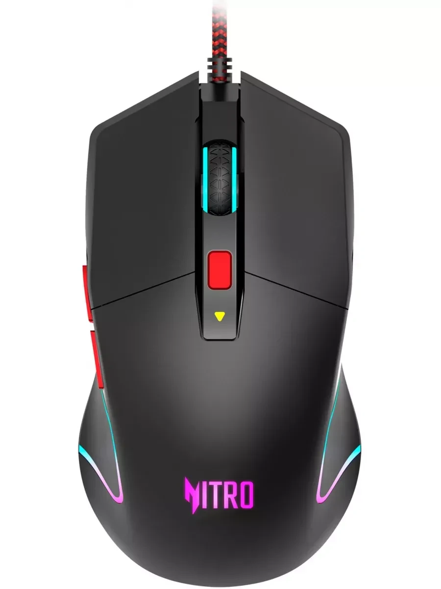Мышь Acer Nitro OMW301, opticheskaya, 7200dpi, USB — 2