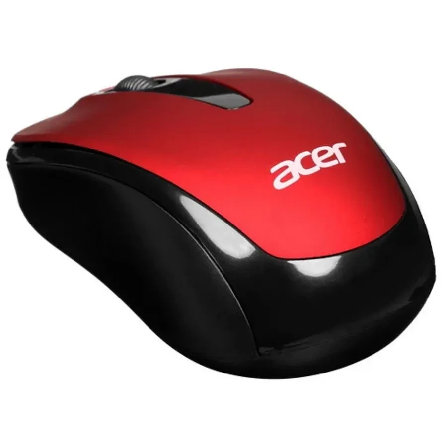 Мышь Acer OMR136, беспроводная, 1000dpi, USB, красная — 3