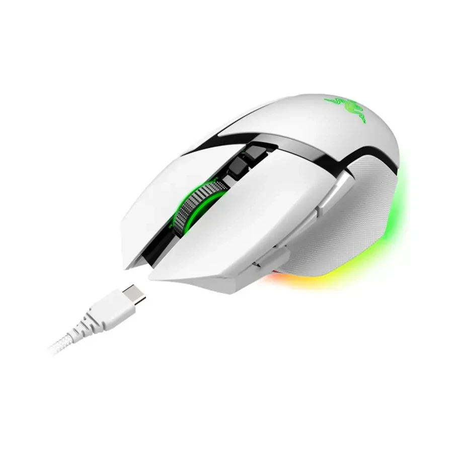 Игровая мышь Razer Basilisk V3 Pro, оптическая, 26K DPI, RGB, белый