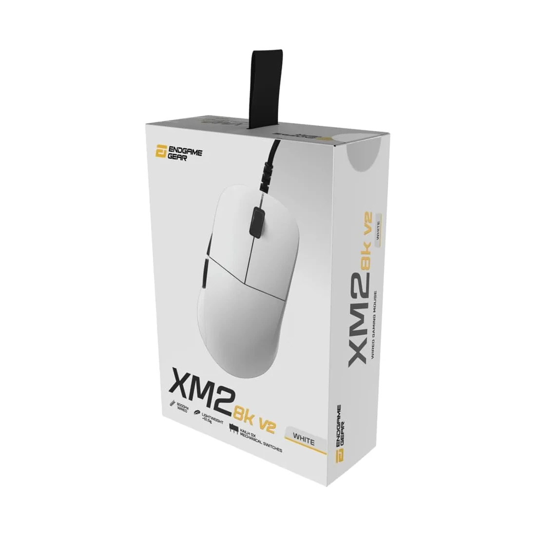 Мышь Endgame Gear XM2we, игровая, 30000 dpi, проводная, белая — 3