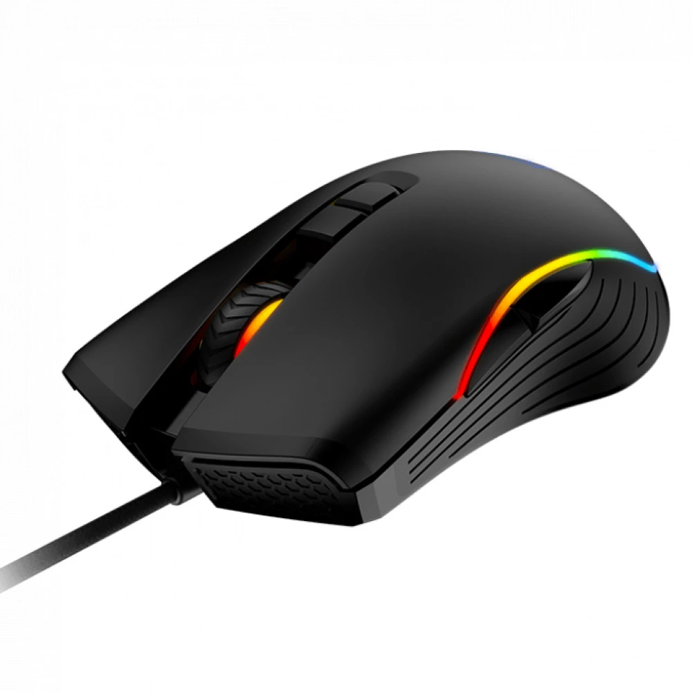 Мышь MSI FORGE GM300, USB, RGB, 7 кнопок, черная — 3