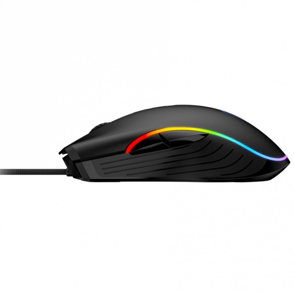 Мышь MSI FORGE GM300, USB, RGB, 7 кнопок, черная — 4