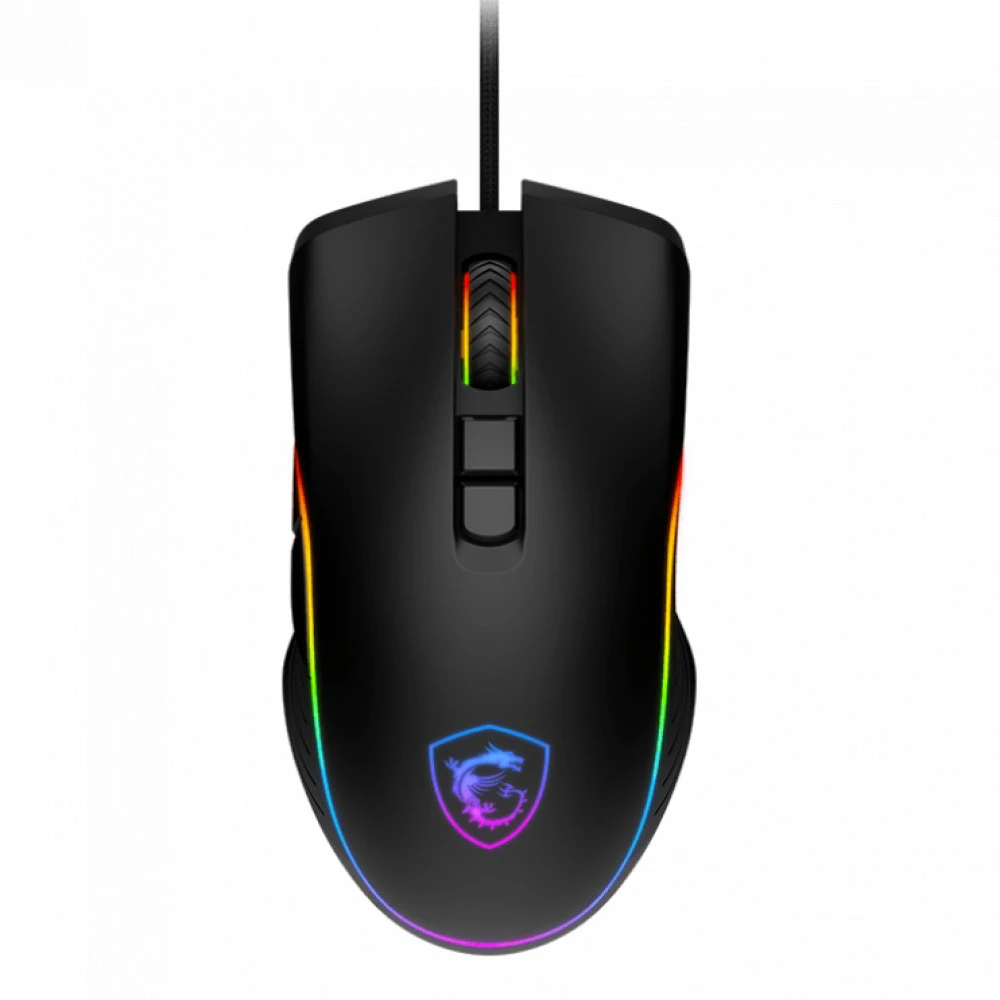 Мышь MSI FORGE GM300, USB, RGB, 7 кнопок, черная