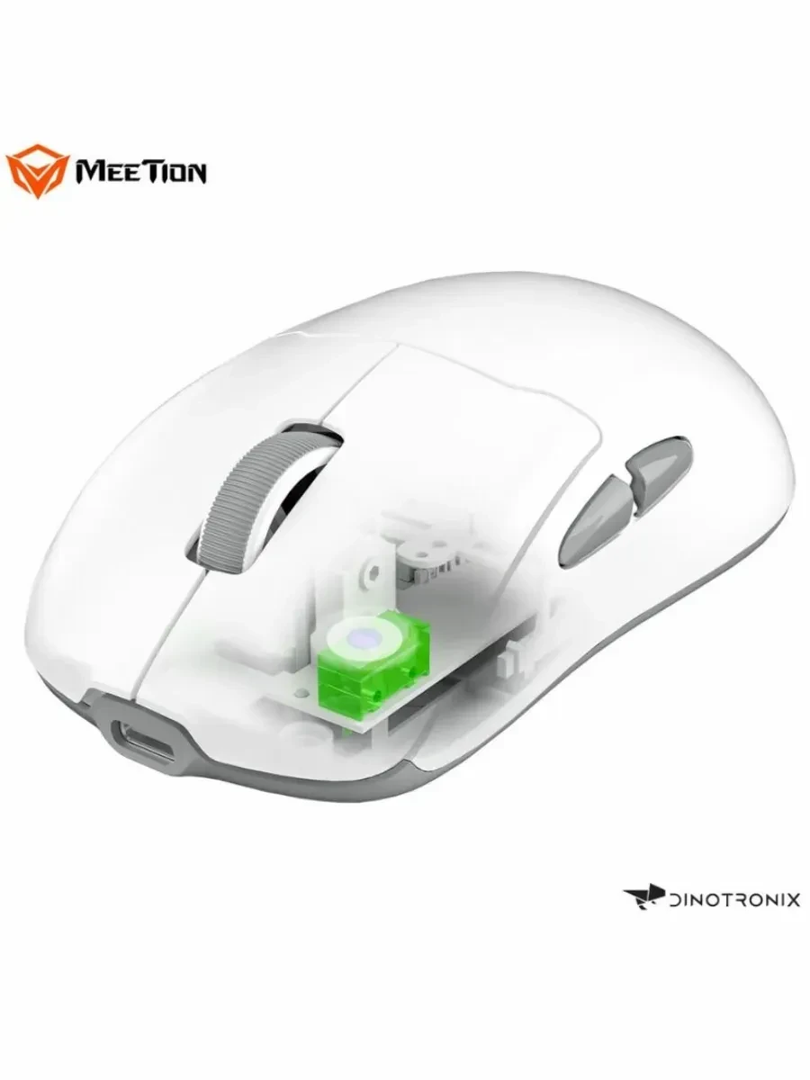 Мышь Meetion Air GW39 PAW3395, беспроводная, серая — 3