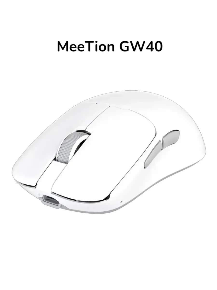 Мышь Meetion GW40 оптическая, беспроводная, белая