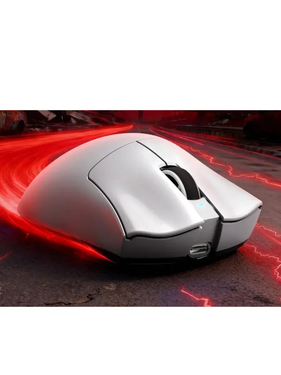 Мышь Attack Shark V3 PRO, белая, 25000 DPI — 2